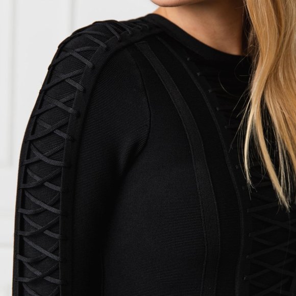 GUESS By Marciano Corset Detail Bandage Dress sz M - Picture 5 of 10